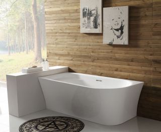Акриловая ванна BelBagno угловая, левосторонняя, белая BB410-1700-780-L